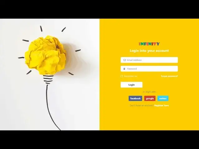 'Video thumbnail for Login Form with HTML CSS and Bootstrap'
