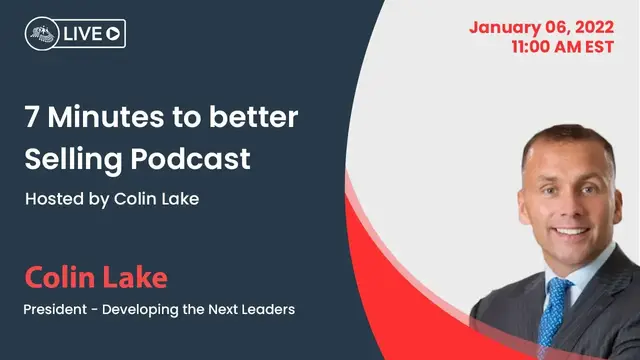 'Video thumbnail for 7 Minutes to better Selling Podcast Ep. 13'