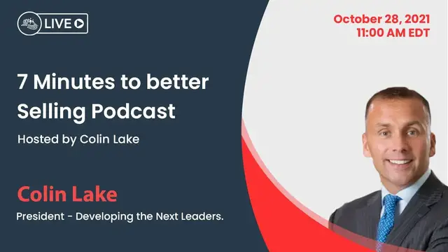 'Video thumbnail for 7 Minutes to better Selling Podcast Ep.  9'