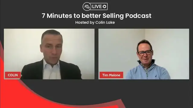 'Video thumbnail for 7 Minutes to better Selling Podcast Ep. 22'