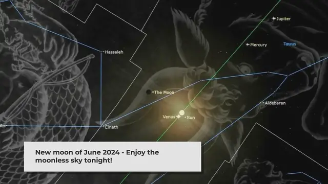 'Video thumbnail for June 2024 New Moon: A Perfect Night for Stargazing'