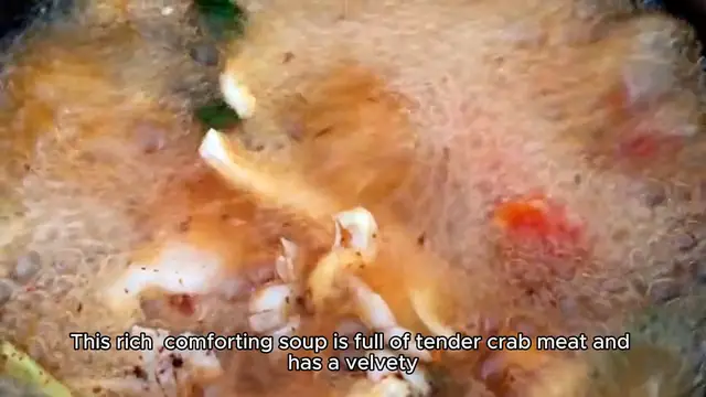 'Video thumbnail for cream of crab soup recipe'