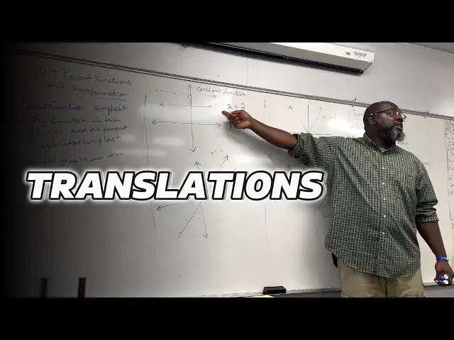 'Video thumbnail for Parents Functions And Transformations Part 1: Translations'