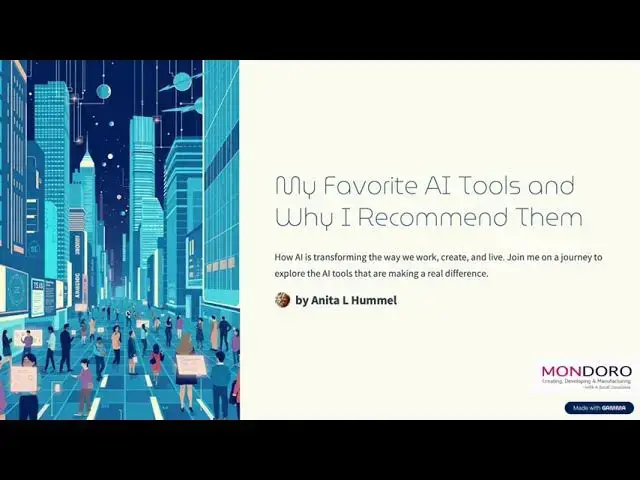'Video thumbnail for My Favorite AI Tools and Why I Recommend Them'
