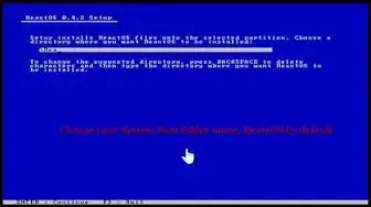 'Video thumbnail for ReactOS Installation'