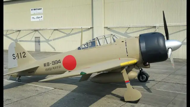 'Video thumbnail for Combat Veteran Mitsubishi A6M3 Zero Added to The Military Aviation Museum Flying Collection'