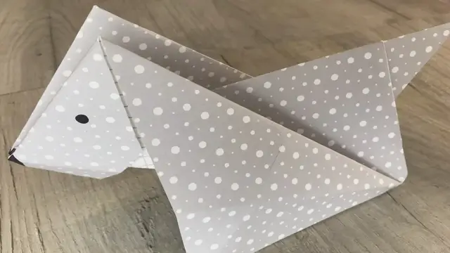 'Video thumbnail for How to Fold a Simple Origami Dog'