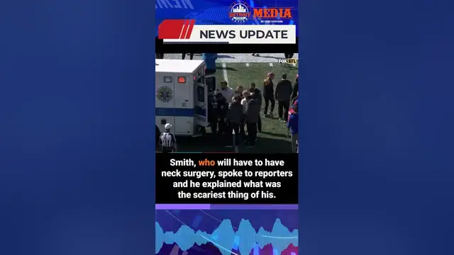 'Video thumbnail for Detroit Lions' CB Saivion Smith to have neck surgery'