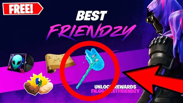 'Video thumbnail for Fortnite Best Friendzy FREE Pickaxe Emote HOW TO SIGN UP!'