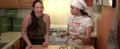 'Video thumbnail for Backstage Bite: Roll into Tony Sunday with Saigon Spring Rolls with Nominee Eva Noblezada!'