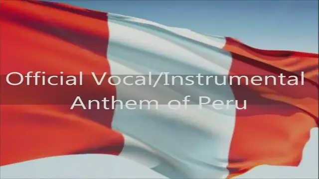 'Video thumbnail for National Anthem of Peru in Spanish'