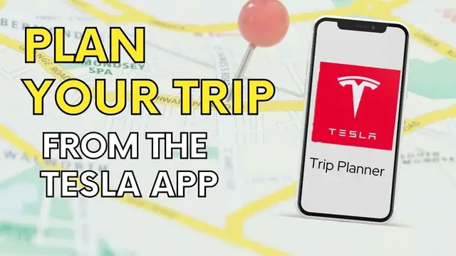 'Video thumbnail for Plan Your Trip From The Tesla App'