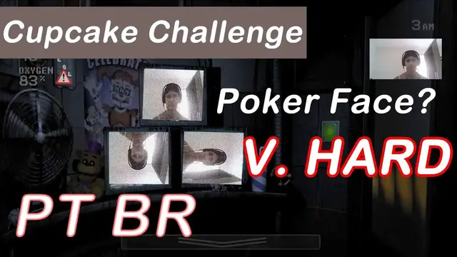 'Video thumbnail for Sister Location - Cupcake Challenge V Hard - PT BR - Custom Night Parte 19'