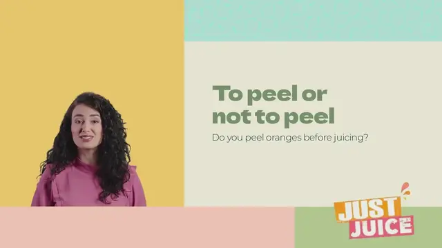'Video thumbnail for To Peel Or Not To Peel'