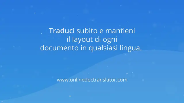 'Video thumbnail for Doc Translator: Come si usa il traduttore di documenti?'