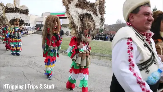 'Video thumbnail for Surva Masquerade Parade - Zemen, Bulgaria'