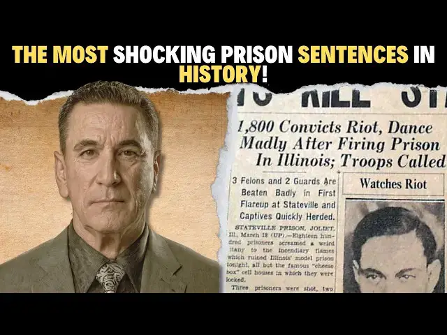 'Video thumbnail for The Most SHOCKING Prison Sentences in History!'