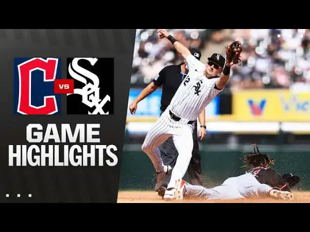 'Video thumbnail for Cleveland Guardians at Chicago White Sox Full-Game Highlights! | 07/12/2025'