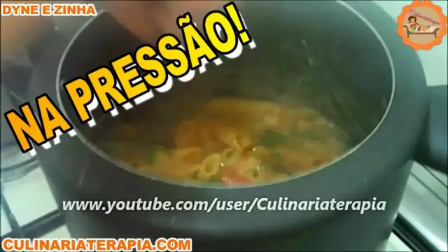 'Video thumbnail for Como Fazer Macarrão Cremoso na Panela de Pressão Fácil e Rápido Ensinado por Especialista '
