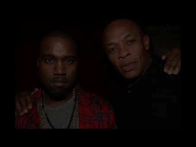 'Video thumbnail for Kanye West credits God for Dr. Dre collaboration'