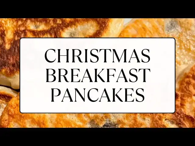 'Video thumbnail for Christmas Breakfast Pancakes'