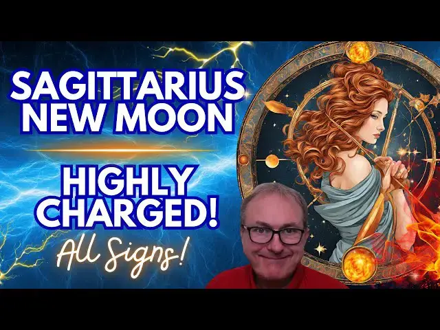 'Video thumbnail for Sagittarius New Moon - HIGHLY CHARGED! + All Signs'