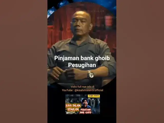 'Video thumbnail for pinjaman bank ghoib tanpa tumbal | pesugihan'