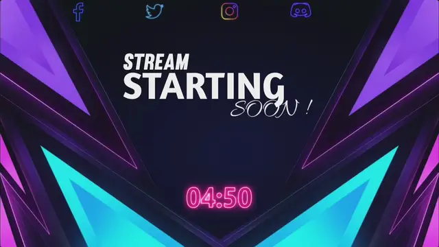 'Video thumbnail for STREAM STARTING SOON TEMPLATE NO COPYRIGHT FREE TO USE | 5 MIN COUNTDOWN STREAM STARTING SOON | YT |'