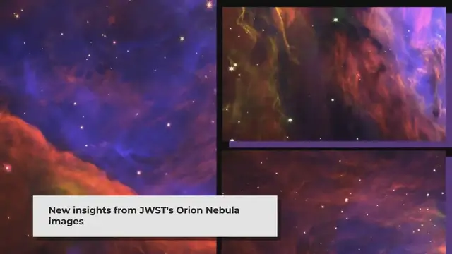 'Video thumbnail for James Webb Space Telescope Unveils Stunning New Images of the Orion Nebula'