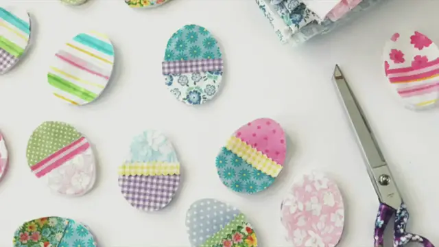 'Video thumbnail for Scrap Fabric Easter Eggs'