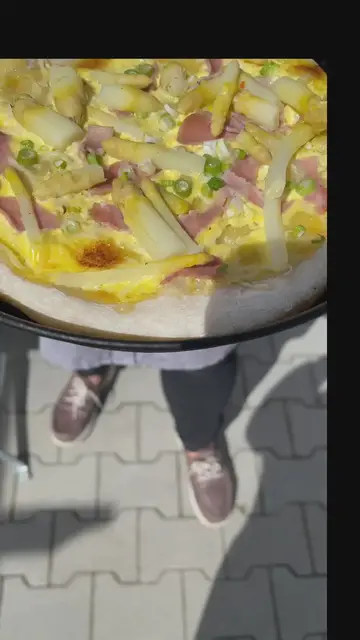 'Video thumbnail for Spargelpizza Rezept'