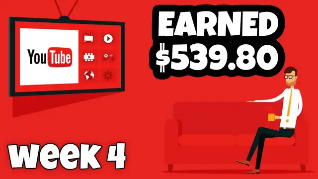 'Video thumbnail for 539.80 Earned on YouTube this Week [Vlog Week #4]'