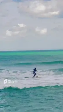 'Video thumbnail for Kites Surfing Ponce Inlet Beach Florida'