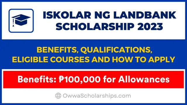 'Video thumbnail for LandBank Scholarship 2023 Application'