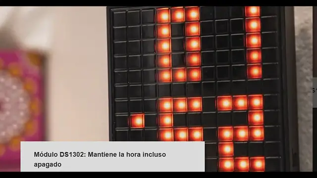 'Video thumbnail for Módulo de reloj en tiempo real DS1302'
