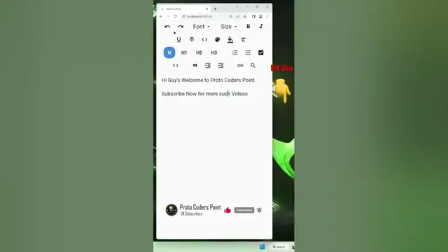 'Video thumbnail for Flutter quill package #shorts #flutter #dart #mobileappdevelopment #appdevelopment'