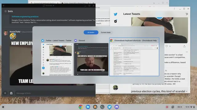 'Video thumbnail for How to maximize and minimize windows with Chromebook keyboard shortucts'
