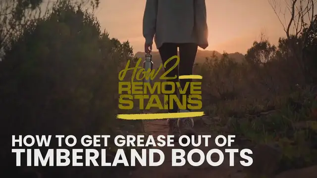'Video thumbnail for How to get grease out of timberland boots'