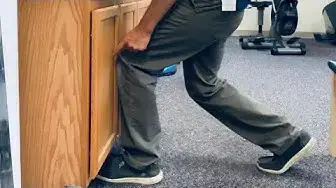 'Video thumbnail for Exercises 3 Months After Total Knee Replacement Lunge Progression'