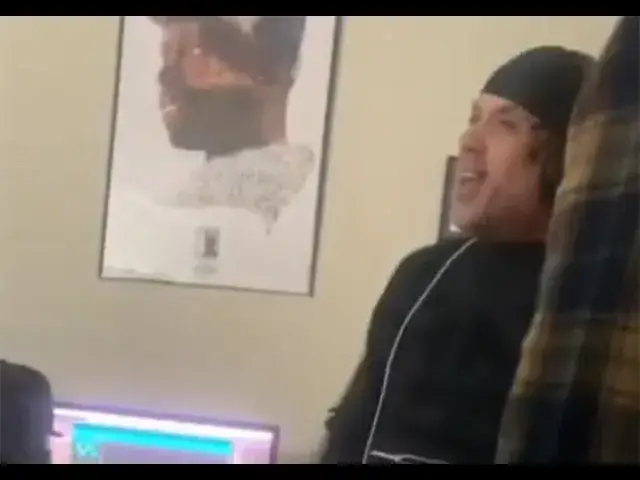 'Video thumbnail for Studio session of Benzino & his ghostwriters of Eminem-diss has been leaked'