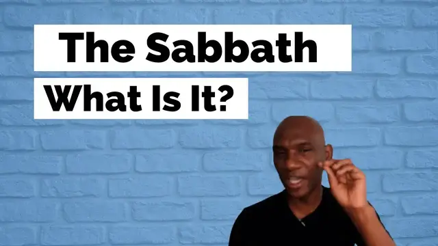 'Video thumbnail for The Sabbath - Should We Go to Church on the Seventh Day the Sabbath of Our Lord #LeroyDaley #Sabbath'
