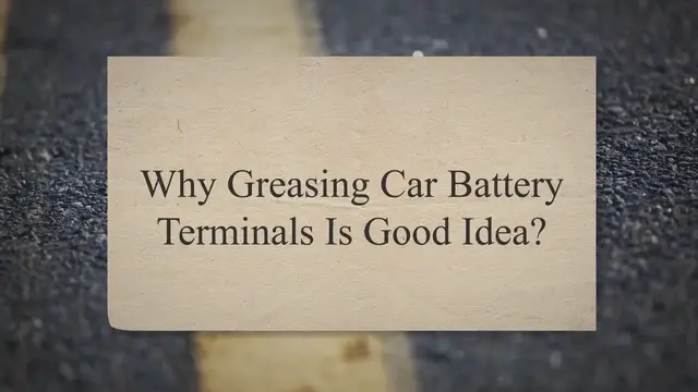 'Video thumbnail for Why Greasing Car Battery Terminals Is Good Idea?'