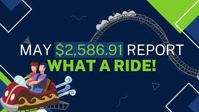 'Video thumbnail for WoW! Blogging Income Report - Complete Rollercoaster Ride, Buckle Up!'