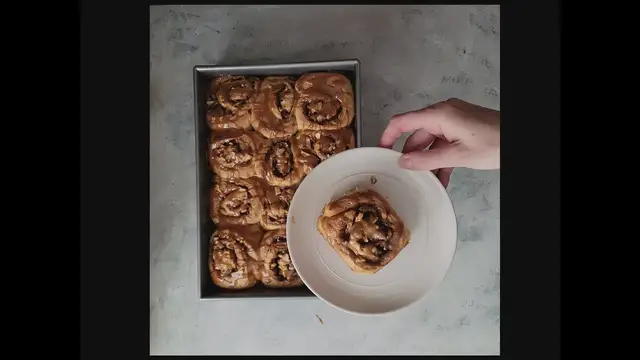 'Video thumbnail for Salted Caramel Apple Cinnamon Rolls'