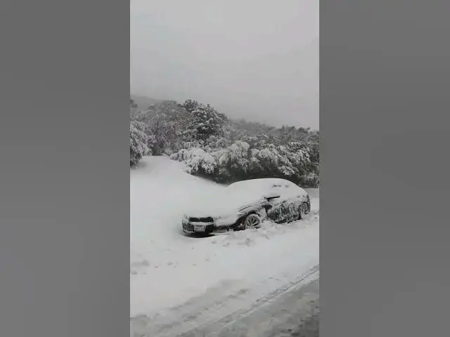 'Video thumbnail for Big Bear California Winter Storm Conditions'