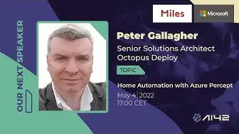'Video thumbnail for Home Automation with Azure Percept'