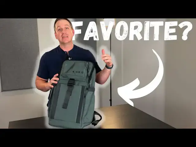 'Video thumbnail for The KNKG PLUS Backpack is this Past GYM OWNER's Best Gym Bag!'