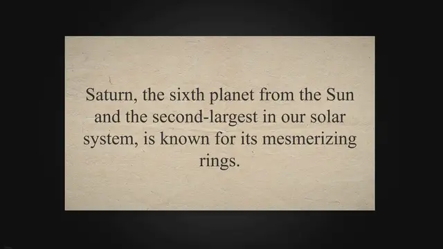 'Video thumbnail for Saturn's Weather Unveiled: Discovering the Enigmatic Storms and Bizarre Hexagon Vortex'