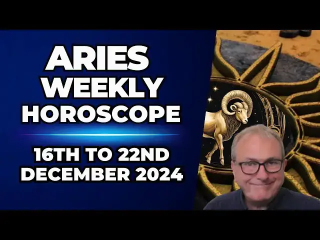'Video thumbnail for Aries Weekly Horoscope 16th to 22nd  December 2024'