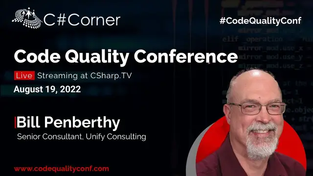 'Video thumbnail for Code Quality and Infrastructure as Code by Bill Penberthy'